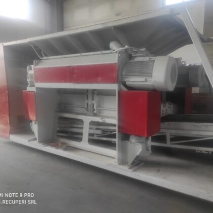 TRITURATORE MACINATORE VECOPLAN USATO mod.VNZ 210 trituratore per legno trituratore per rifiuti
