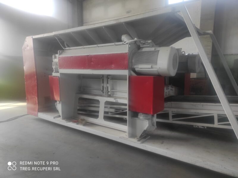 TRITURATORE MACINATORE VECOPLAN USATO mod.VNZ 210 trituratore per legno trituratore per rifiuti